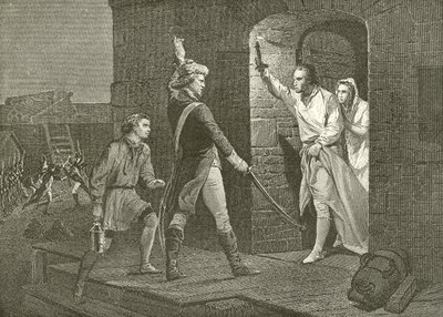 Ethan Allen na Ticonderoga od English School