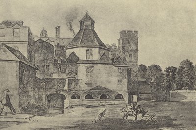 Eton College Kitchen, c 1780 (hlubotisk) od English School