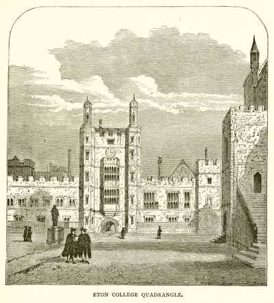 Eton College Quadrangle od English School
