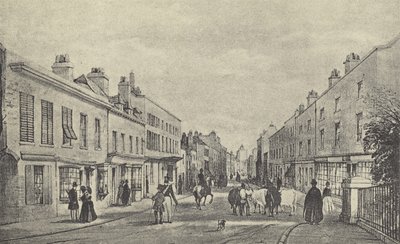 Eton High Street, 1844 (hlubotisk) od English School