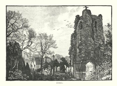 Ewell (rytina) od English School