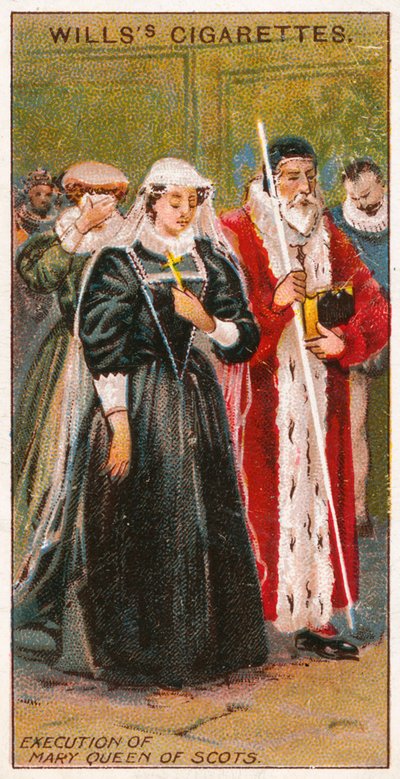 Poprava Mary Queen of Scots od English School