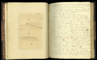 Výňatky z dopisů napsaných na cestě do západních částí Spojených států..., Eliasem Fordhamem Pym, 1818 (viz také 332335) od English School