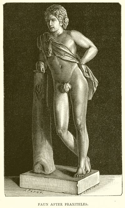 Faun po Praxiteles od English School