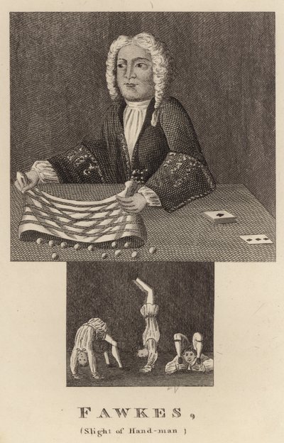 Fawkes, Sleight of Hand-man od English School