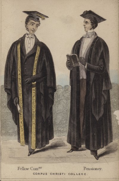 Společník, důchodce, Corpus Christi College od English School