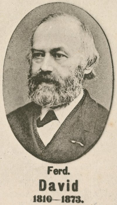 Ferdinand David (rytina) od English School