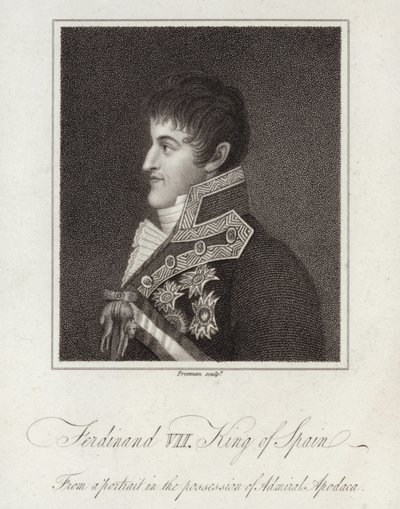 Ferdinand VII, španělský král od English School