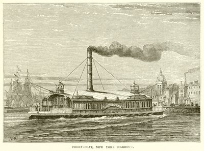 Ferry-Boat, New York Harbor od English School