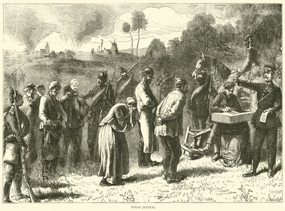 Polní spravedlnost, září 1870 od English School