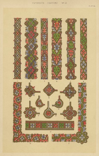 Patnácté století (chromolitho) od English School