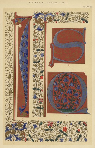 Patnácté století (chromolitho) od English School