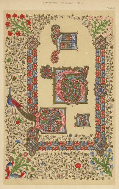 Patnácté století (chromolitho) od English School