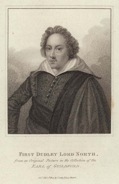 První Dudley Lord North od English School