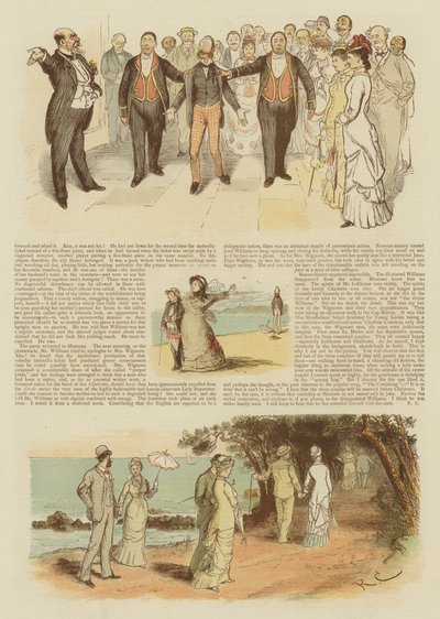 Flirty ve Francii (chromolit) od English School