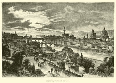 Florencie, ze San Miniato od English School