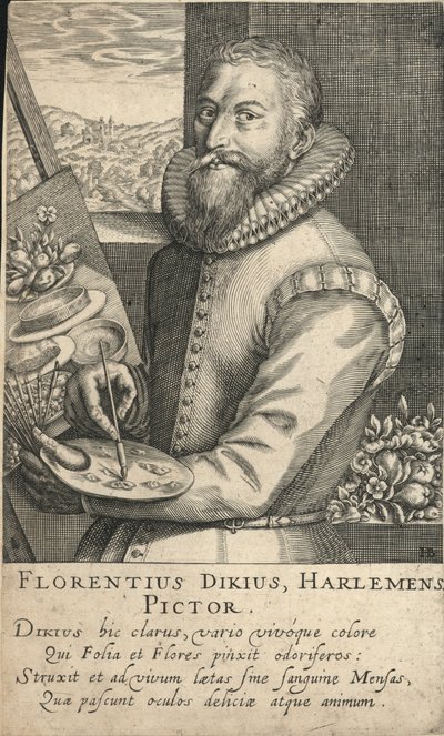 Floris Van Dijck, malíř Haarlemu od English School