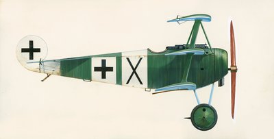 Trojplošník Fokker Dr 1 od English School