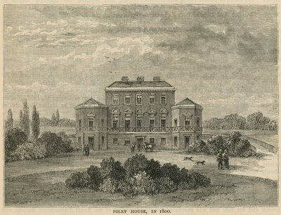 Foley House v roce 1800 od English School