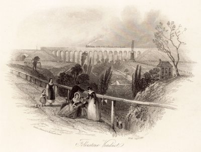 Folkestone viadukt od English School