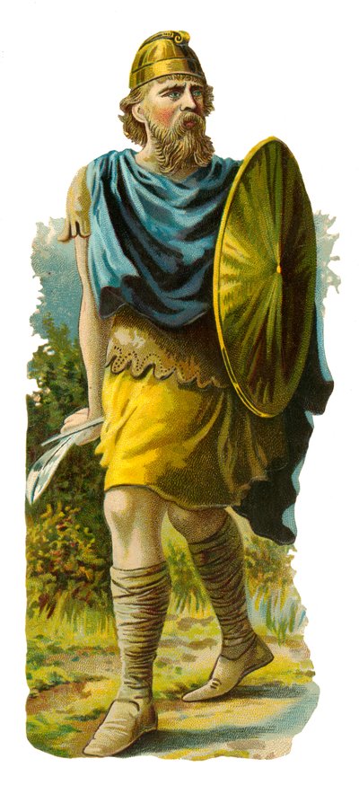 Pěší voják krále Harolda, 1066 našeho letopočtu od English School