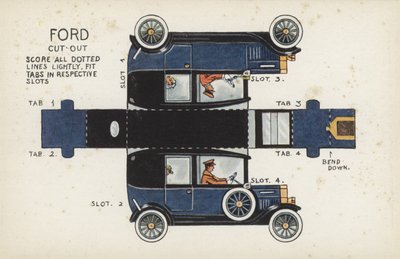 Ford Cut Out (barva lito) od English School