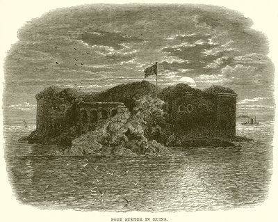 Fort Sumter v troskách od English School