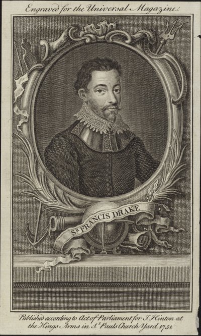 Francis Drake od English School