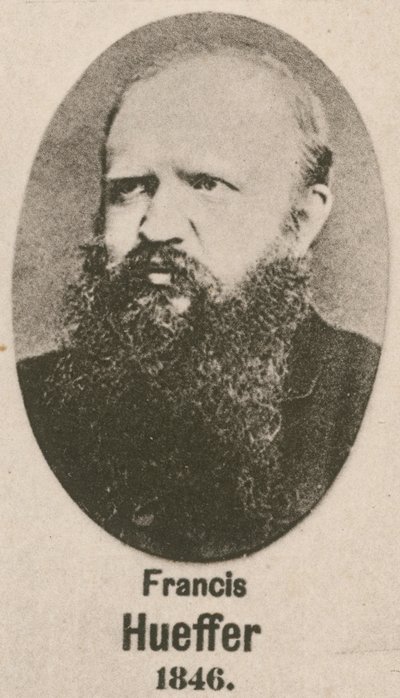 Francis Hueffer (rytina) od English School