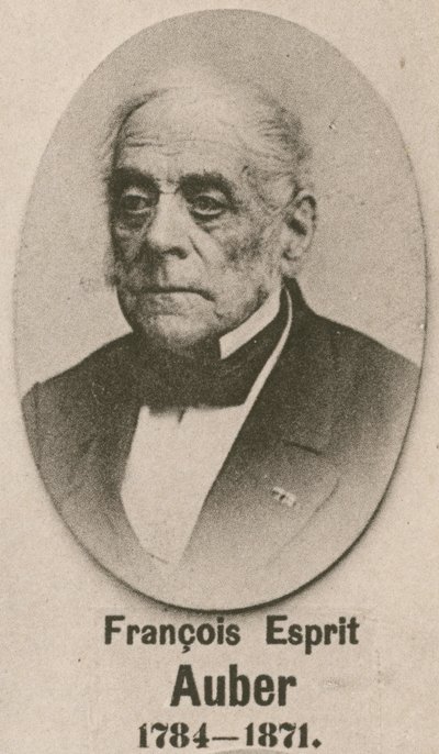 Francois Esprit Auber (rytina) od English School