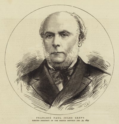 Francois Paul Jules Grevy (rytina) od English School