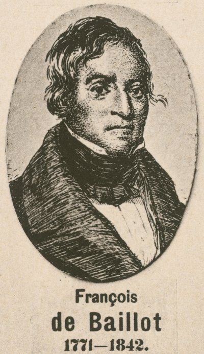 Francois de Baillot (rytina) od English School