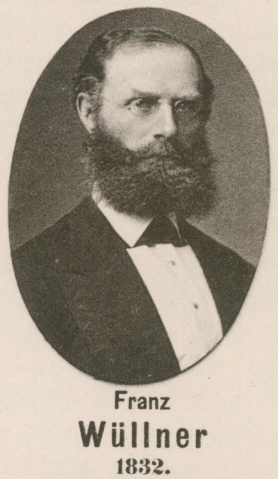 Franz Wullner (rytina) od English School