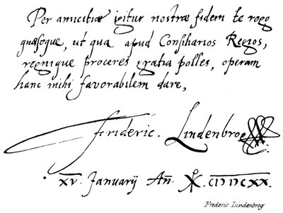 Frederic Lindenbrog od English School