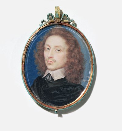 Frederick V, volič Palatine (akvarel na pergamenu) od English School
