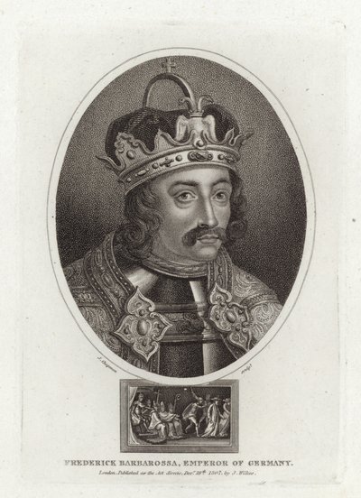 Frederick Barbarossa, německý císař od English School
