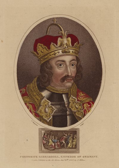 Frederick Barbarossa, německý císař od English School