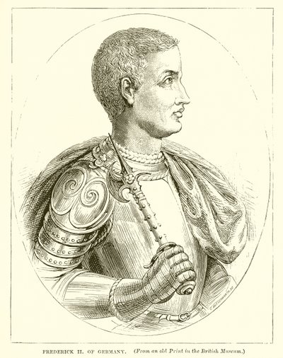 Německý Fridrich II od English School