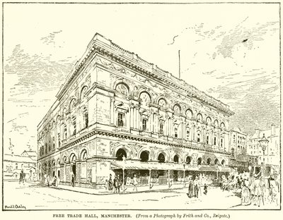 Free Trade Hall, Manchester od English School
