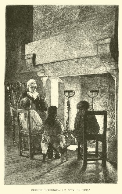 Francouzský interiér, Au Coin de Feu od English School