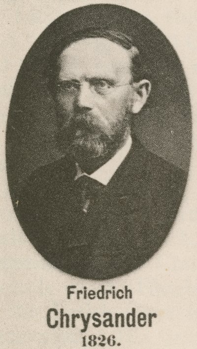 Friedrich Chrysander (rytina) od English School