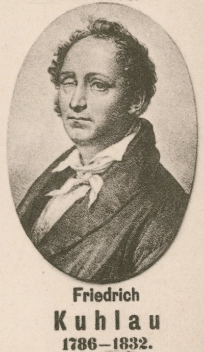 Friedrich Kuhlau (rytina) od English School