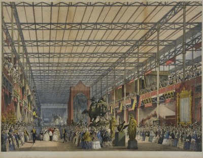Z „Dickinsonových komplexních obrázků z Velké výstavy z roku 1851“, publikované v roce 1854 The Foreign Nave, 1851 od English School