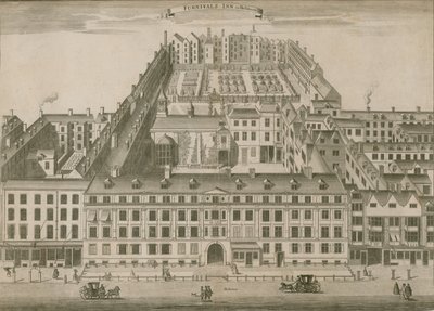 Furnivals Inn, Holborn, Londýn od English School