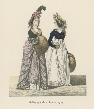 Galerie módy, Londýn, 1795 od English School