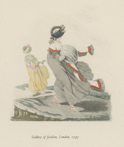 Galerie módy, Londýn, 1797 od English School