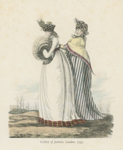 Galerie módy, Londýn, 1797 od English School