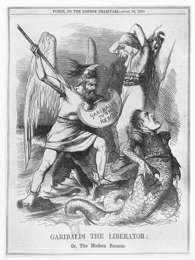 Garibaldi Osvoboditel, nebo Moderní Perseus, z 