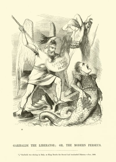 Garibaldi osvoboditel; nebo Moderní Perseus od English School