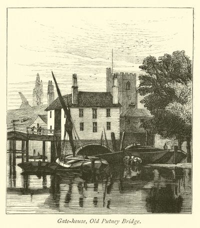 Brána, Old Putney Bridge od English School